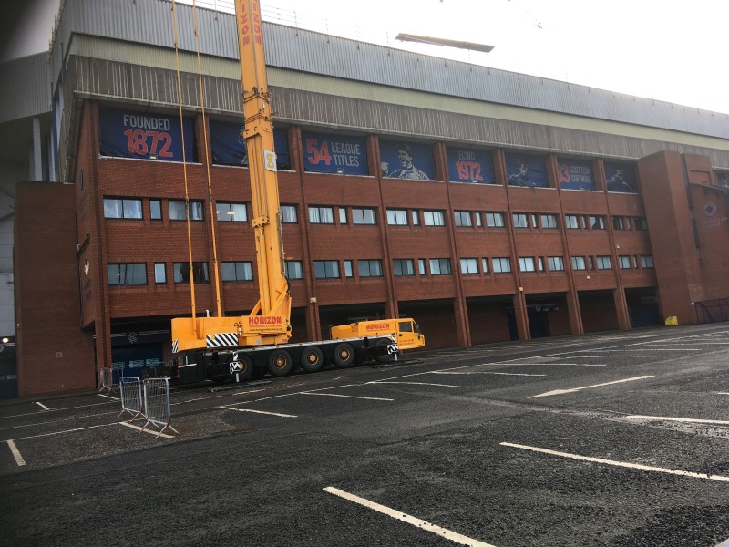 CS23; Ibrox Stadium, Overclad